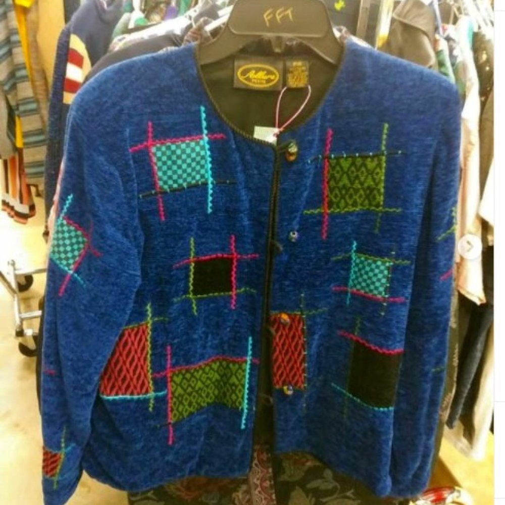 VTG Allure Blazer w/ Patchwork